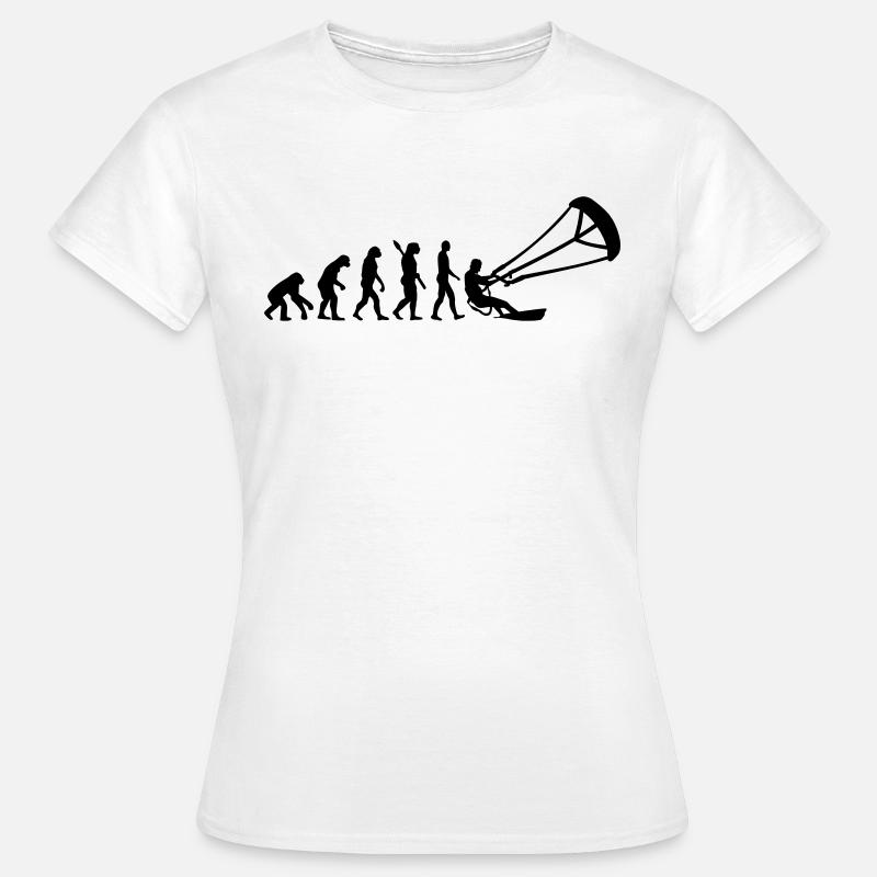 Evolution Kitesurfing - T-shirt Femme - blanc