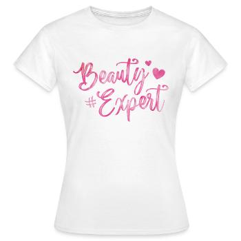 beauty expert - T-shirt Femme - blanc - Devant - AI Model Female 172 dark (172cm)