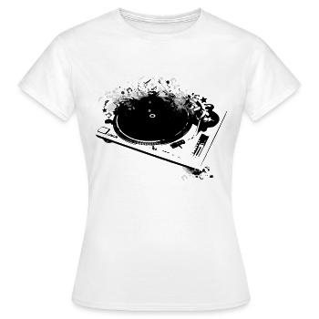 prenium platine - T-shirt Femme - blanc - Devant - AI Model Female 172 dark (172cm)