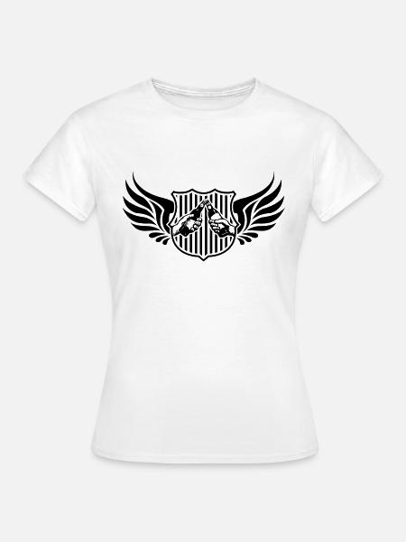 Drinking Team Logo - Frauen T-Shirt - Weiß