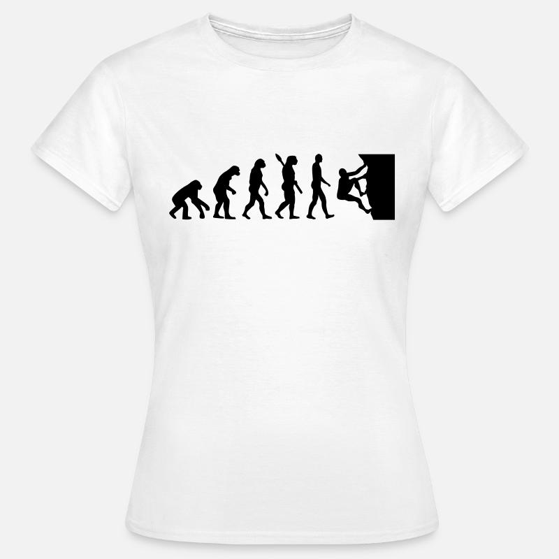 Klettern - Frauen T-Shirt - Weiß