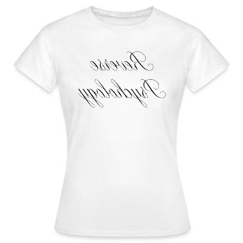 Psychology Reverse Psychology Student Teacher - Women's T-Shirt - white - Front - AI Model Female 172 dark (172cm)