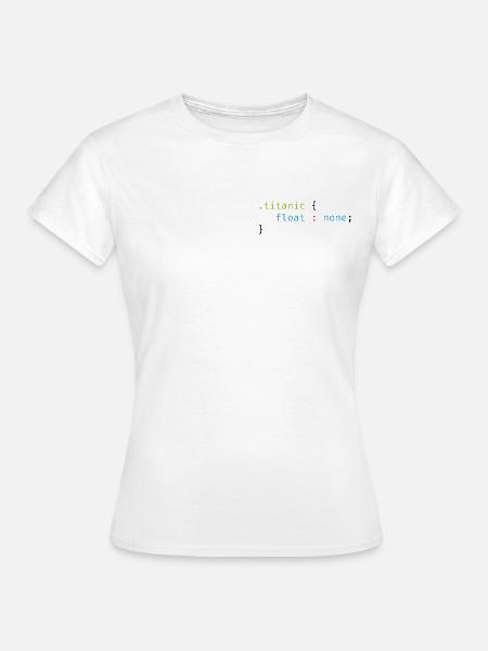 FunCode - Frauen T-Shirt - Weiß