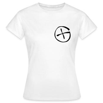 Geocaching - T-shirt Femme - blanc - Devant - AI Model Female 172 dark (172cm)