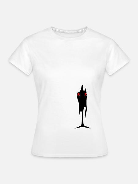 Schatten - Frauen T-Shirt - Weiß