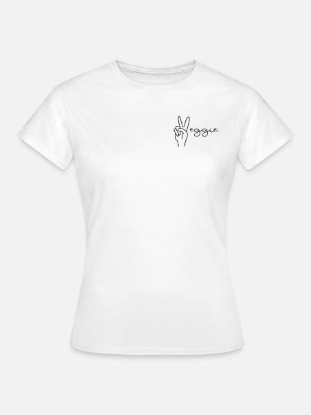 VEGGIE - Frauen T-Shirt - Weiß