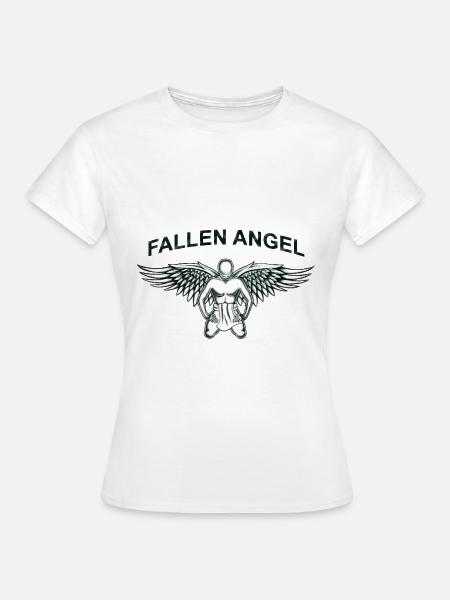 Gefallener Engel - Frauen T-Shirt - Weiß