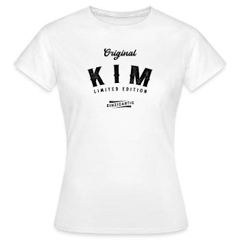 Kim Limited Edition - Frauen T-Shirt - Weiß - Vorne - AI Model Female 172 dark (172cm)