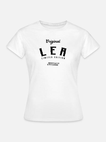 Lea Limited Edition - Frauen T-Shirt - Weiß