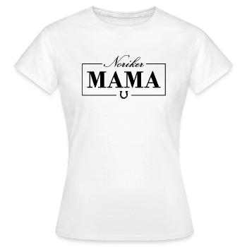 Noriker Mama Reiter Pferde Noriker - Frauen T-Shirt - Weiß - Vorne - AI Model Female 172 dark (172cm)