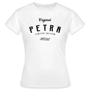 Petra Limited Edition - Frauen T-Shirt - Weiß - Vorne - AI Model Female 172 dark (172cm)