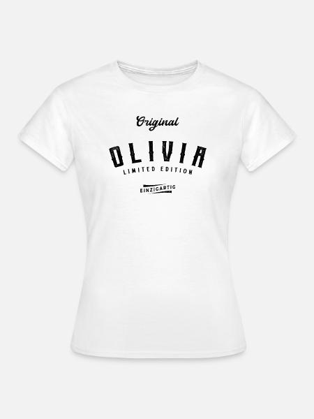 Olivia Limited Edition - Frauen T-Shirt - Weiß