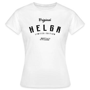 Helga Limited Edition - Frauen T-Shirt - Weiß - Vorne - AI Model Female 172 dark (172cm)