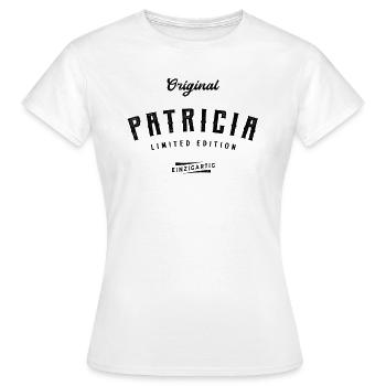 Patricia Limited Edition - Frauen T-Shirt - Weiß - Vorne - AI Model Female 172 dark (172cm)