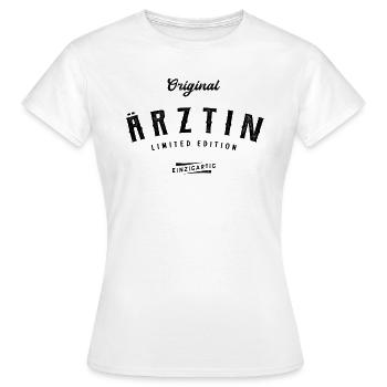 Ärztin Limited Edition - Frauen T-Shirt - Weiß - Vorne - AI Model Female 172 dark (172cm)