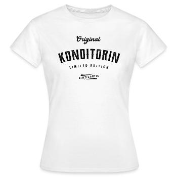Konditorin Limited Edition Konditorei - Frauen T-Shirt - Weiß - Vorne - AI Model Female 172 dark (172cm)