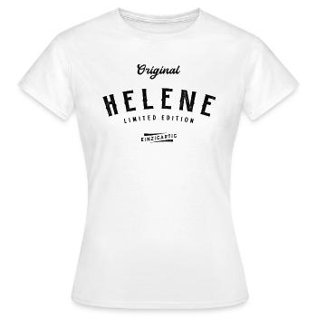 Helene Limited Edition - Frauen T-Shirt - Weiß - Vorne - AI Model Female 172 dark (172cm)
