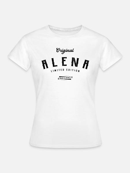 Alena Limited Edition - Frauen T-Shirt - Weiß
