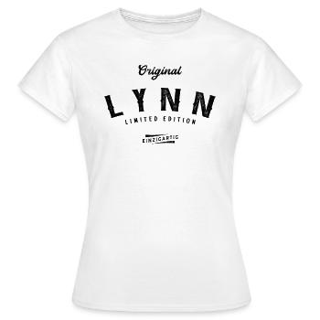 Lynn Limited Edition - Frauen T-Shirt - Weiß - Vorne - AI Model Female 172 dark (172cm)