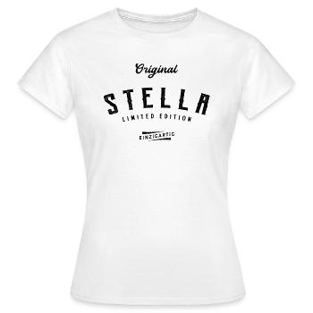 Stella Limited Edition - Frauen T-Shirt - Weiß - Vorne - AI Model Female 172 dark (172cm)