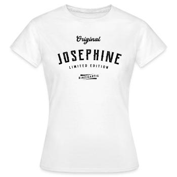 Josephine Limited Edition - Frauen T-Shirt - Weiß - Vorne - AI Model Female 172 dark (172cm)