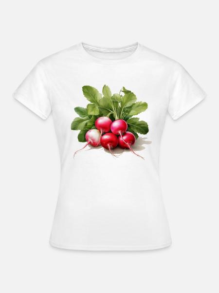 Radieschen - Frauen T-Shirt - Weiß