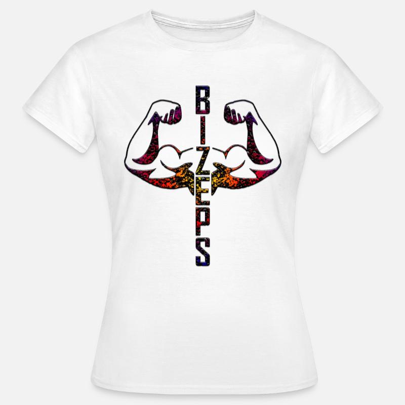 Biceps - Women's T-Shirt - white