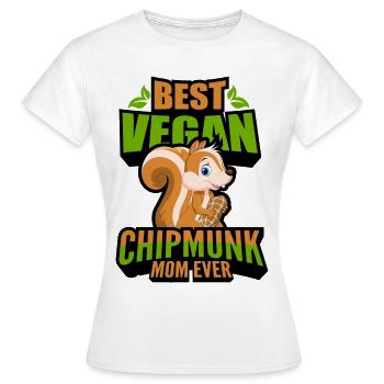 Chipmunks - Women's T-Shirt - white - Front - AI Model Female 172 dark (172cm)