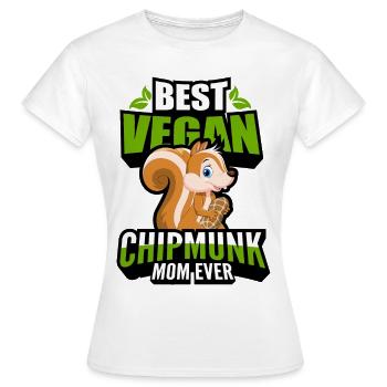 Chipmunk - Women's T-Shirt - white - Front - AI Model Female 172 dark (172cm)