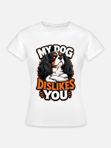 Kavallerier King Charles Spaniel - Frauen T-Shirt - Weiß
