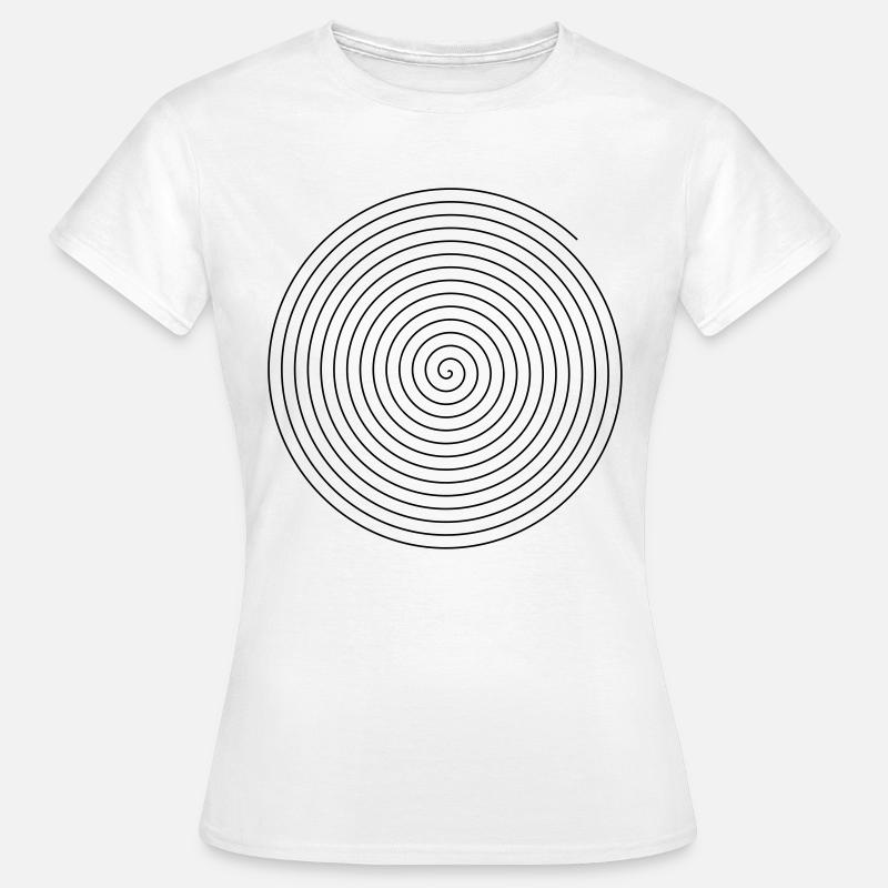 spiral - Women's T-Shirt - white