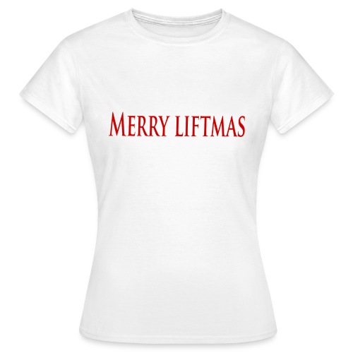 Merry liftmas - T-shirt dam