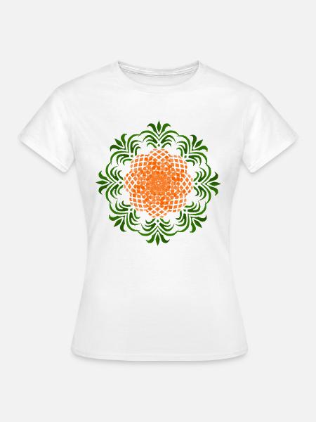Ananas Circle - Frauen T-Shirt - Weiß
