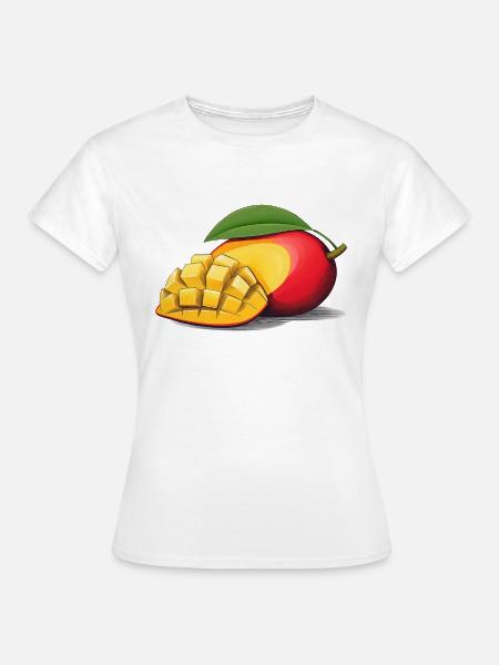 Mango - Frauen T-Shirt - Weiß