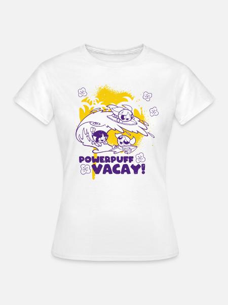 Powerpuff Girls Vacay - Women's T-Shirt - white