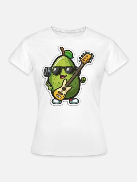 Avocado-Groove - Frauen T-Shirt - Weiß