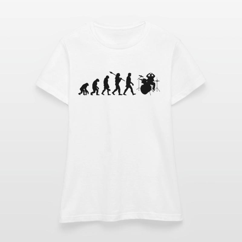 Drum evolution Women's T-Shirt