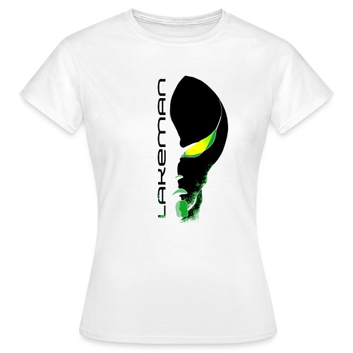 Lakeman Logo Face schwarz ohne Hintergrund - Frauen T-Shirt