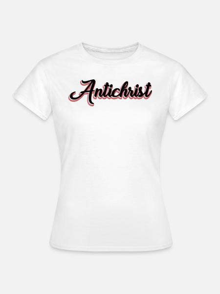 Antichrist - Frauen T-Shirt - Weiß
