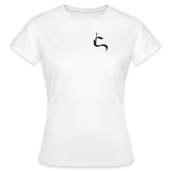 C - T-shirt Femme - blanc - Devant - AI Model Female 172 dark (172cm)
