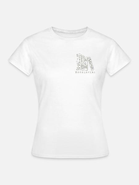 Booklovers - Frauen T-Shirt - Weiß