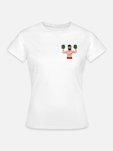 Sixpack Träger - Frauen T-Shirt - Weiß