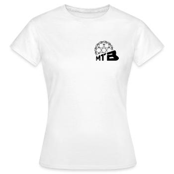 Disque de frein VTT - T-shirt Femme - blanc - Devant - AI Model Female 172 dark (172cm)