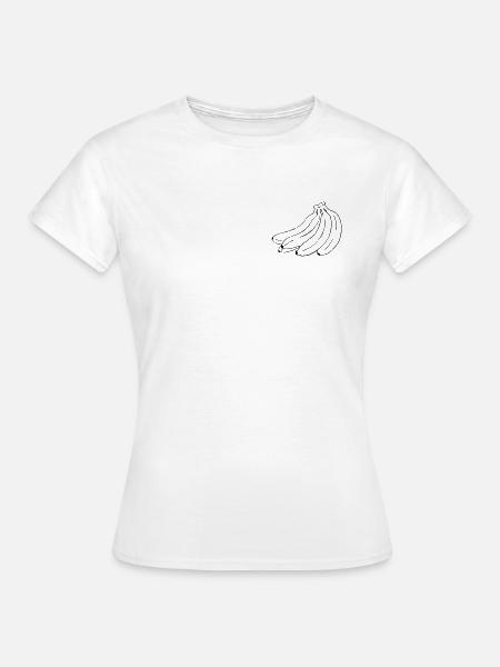 Banane - Frauen T-Shirt - Weiß