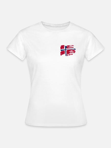 Norwegen  - Frauen T-Shirt - Weiß