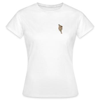 Nächtlicher Kletterer Primat - Frauen T-Shirt - Weiß - Vorne - AI Model Female 172 dark (172cm)