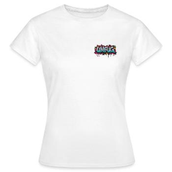 mischief - Women's T-Shirt - white - Front - AI Model Female 172 dark (172cm)
