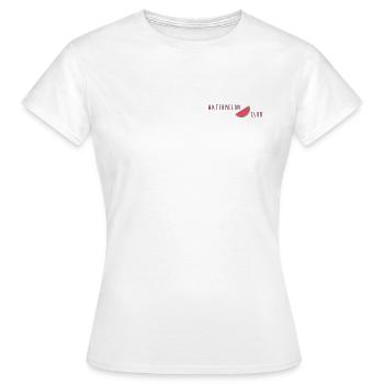 Club des Pastèques - T-shirt Femme - blanc - Devant - AI Model Female 172 dark (172cm)