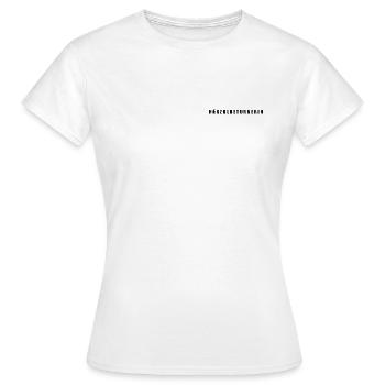 Härzblueturnerin Kanton Uri - Frauen T-Shirt - Weiß - Vorne - AI Model Female 172 dark (172cm)