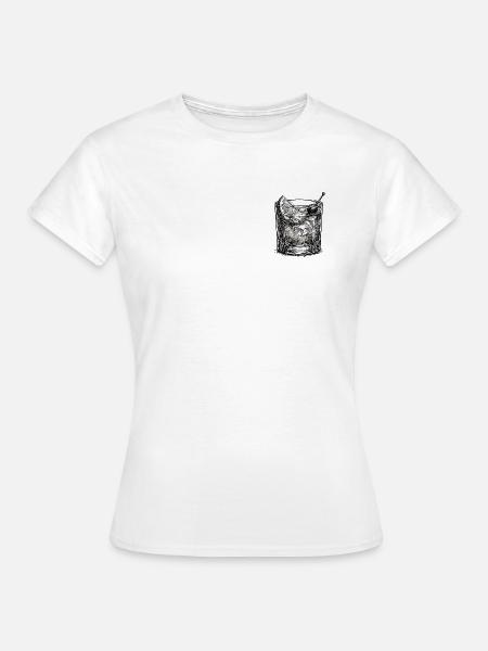 Altmodisch - Frauen T-Shirt - Weiß